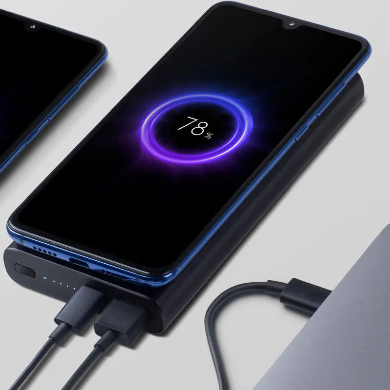 Mini Metal Wireless Power Bank, 10000mAh Portable Charger