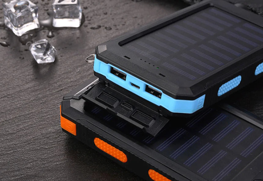 Solar Power Bank with 20000mAh Capacity and Fast Charge