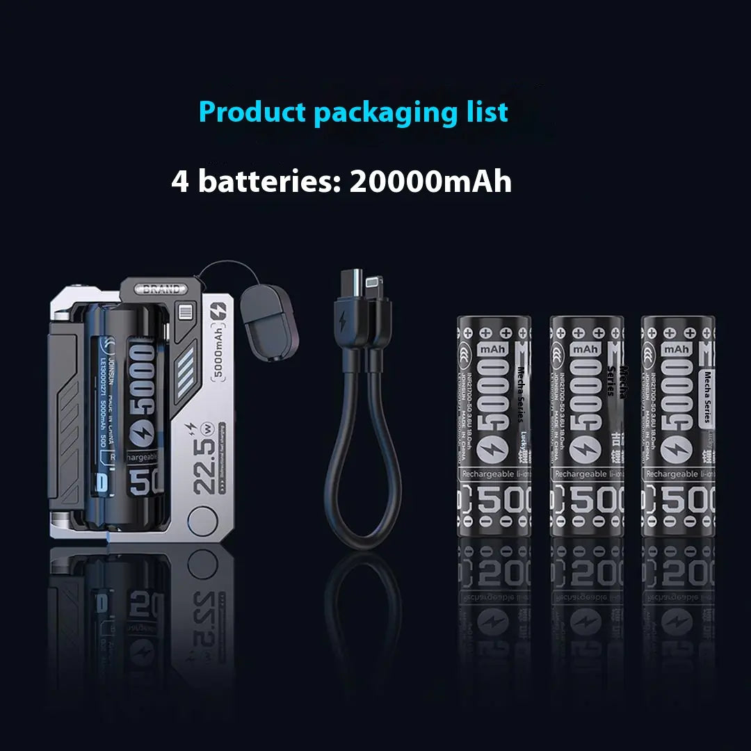 Cartridge Replacement TYPE-C Power Bank