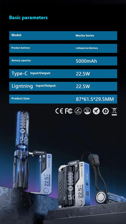 Cartridge Replacement TYPE-C Power Bank