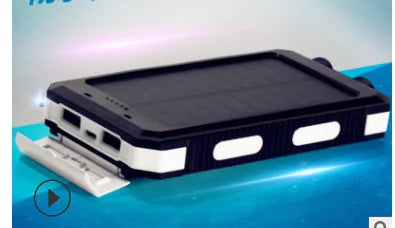 Solar Power Bank with 20000mAh Capacity and Fast Charge