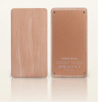 Wooden Power Bank - Portable Charger