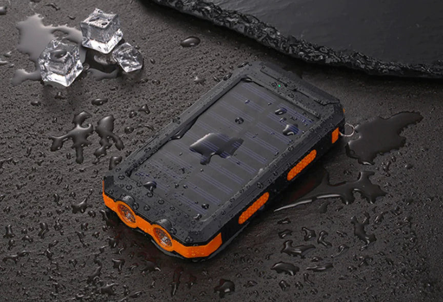 Solar Power Bank with 20000mAh Capacity and Fast Charge