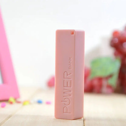 Mini Portable Power Bank 2600mAh with Custom Logo