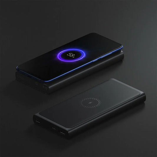 Mini Metal Wireless Power Bank, 10000mAh Portable Charger