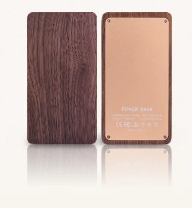 Wooden Power Bank - Portable Charger